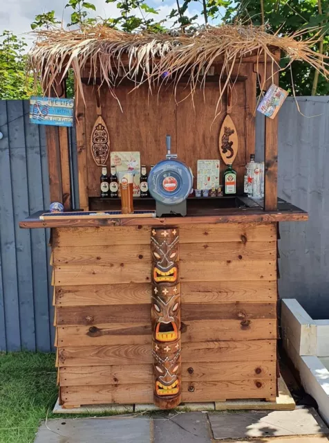 Garden bar ,  Best Seller UK , Winner Garden Bar wooden bar Patio Bare Tiki Bar