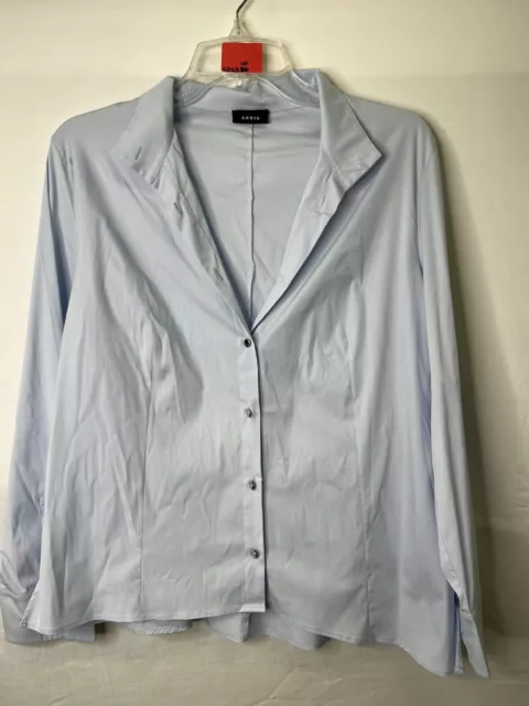 AKRIS Button Up Blouse Size 12 (032340)