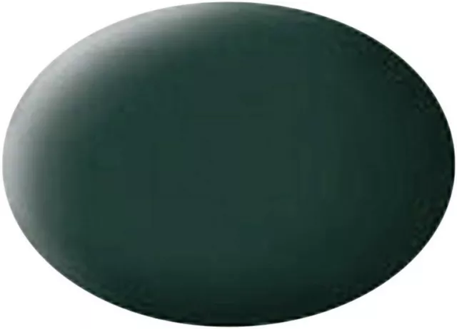 REVELL - Pintura acrílica verde negro mate bote 18 ml -  - REV36140