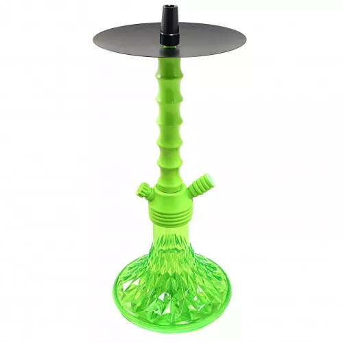 Hookah Garden Acrylic Green 6909-3 Shisha Plastic Set Nargila New Smoking أرجيلة