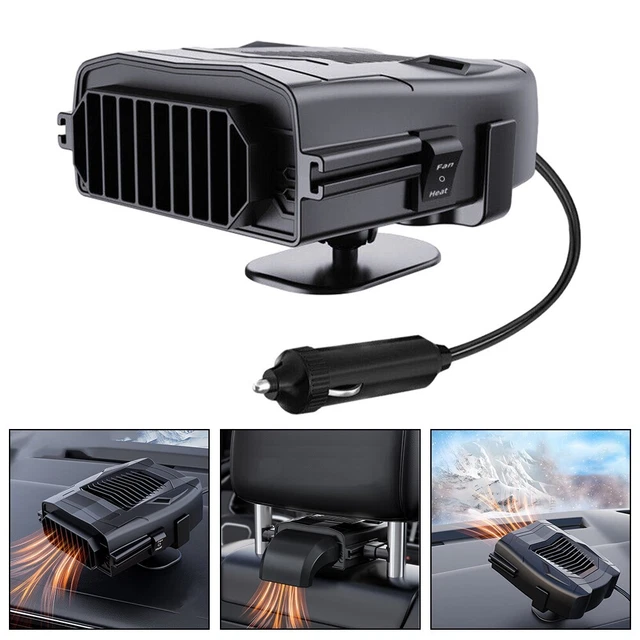 Deviation ABS Black Car Dashboard DC Demister Car Heater Dashboard Heater