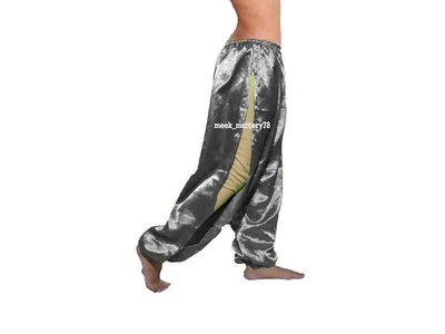 Aladdin Habibi Ventre Danza Yoga Pantalone Bliss Donna Alto Split Harem ALADDIN Ampi S18 