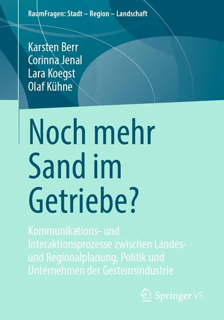 Karsten Berr / Noch mehr Sand im Getriebe?9783658370008