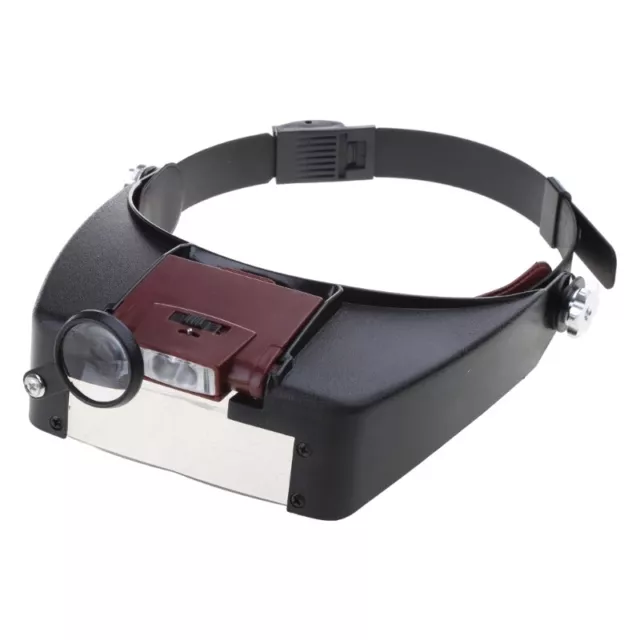 HBM-01 Headband Magnifier w/LED light 