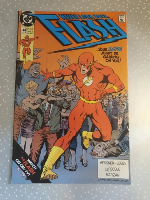DC Comics - The Flash Vol 2 #44 - Nov 1990 - FN/VFN - Wally West