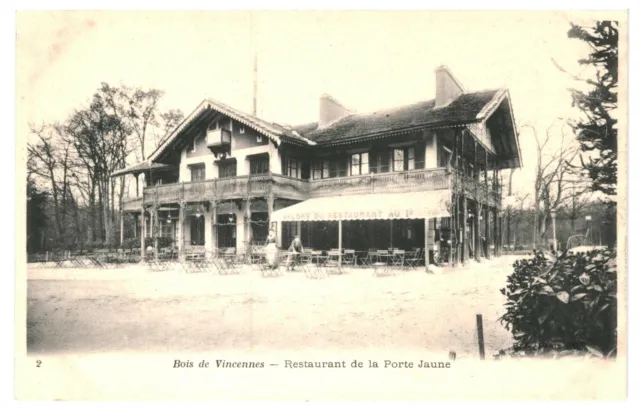 CPA - Postcard-France - Paris Bois de Vincennes Restaurant de la Porte Jaune
