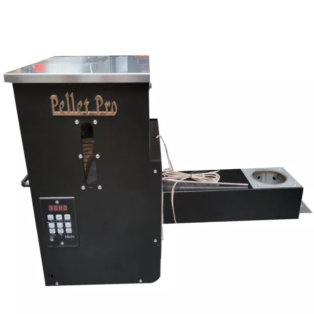 Pellet Pro® Elite 18" Pellet Grill Hopper Assembly w/ PID Con. & HD Auger Motor!