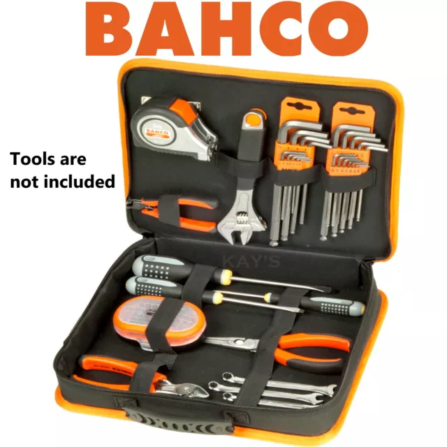 BAHCO Hand Tools Organiser Case Zipped Pouch Screwdriver Pliers Storage 4750FB5B 2