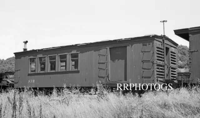 Railroad Print Sierra Rr Srr Wooden Caboose #7