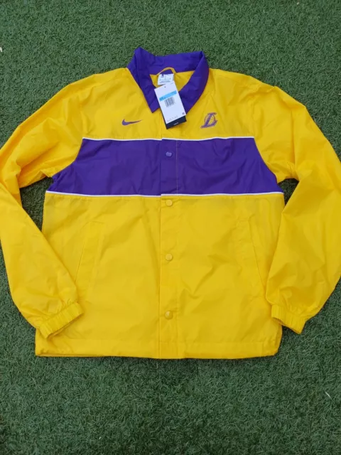 Los Angeles Lakers Jacket Nike NBA Courtside DN4702 728 AMARILLO FIELD PURPLE M