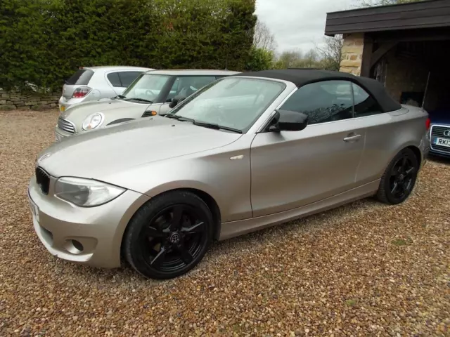 2012 BMW 120D EXCLUSIVE EDITION 2.0 DIESEL AUTO CONVERTIBLE 106700 miles