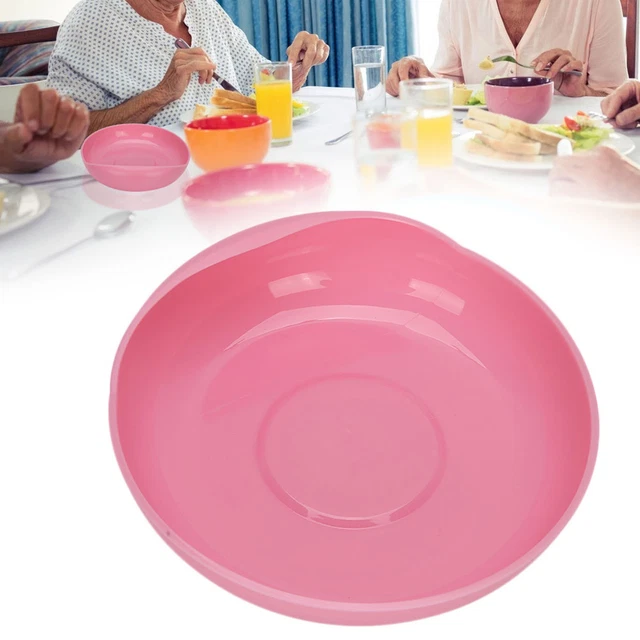 Spill Proof Plate With Suction Cup Base Disabled Tableware