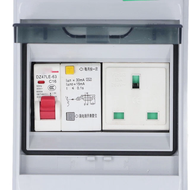 DISTRIBUTION BOX CIRCUIT Breaker 13A Circuit Breaker Distribution ...