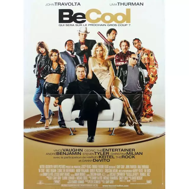 BE COOL Affiche de film  - 40x60 cm. - 2005 - John Travolta, F. Gary Gray