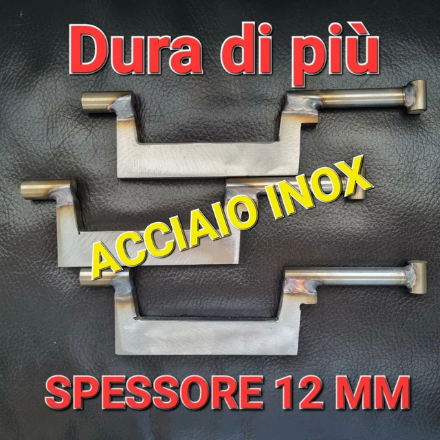 Spatola Paletta Thermorossi H2O/COMPACT 70012286 SPESSORE 12 MM  in ACCIAIO INOX