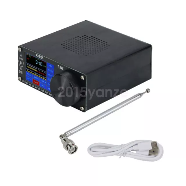 ATS-25 Si4732 Full-Band Radio Receiver FM LW (MW & SW) SSB 2.4" Touch Screen
