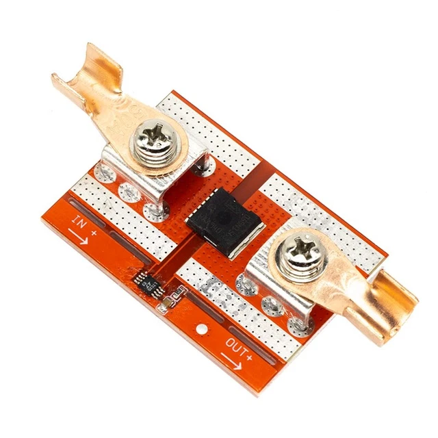 Diode Parfaite Haute Puissance 50A 9-70V – Contrôleur Solaire Anti-Retour Batterie 12V 24V 36V, Perte Minimale