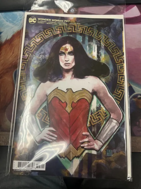 Wonder Woman #797 Cvr E 1:25 Zu Orzu Card Stock Variant Dc Comics