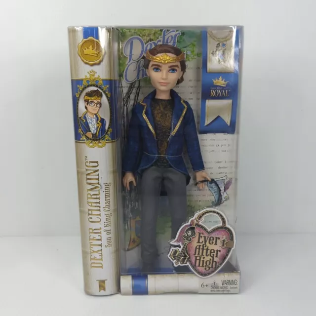 Mattel 2014 - Ever After High Royal - Dexter Charming Doll Son of King Charming