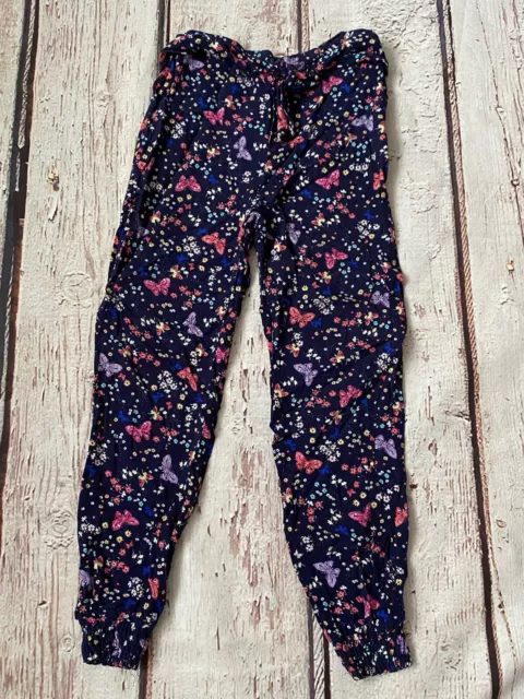 Primark Girls Flower Trousers Age 6-7 Years