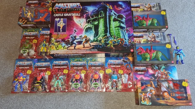 Masters of the Universe Origins Sammlung - Teela & Zoar, Tung Lashor, Kobra Khan