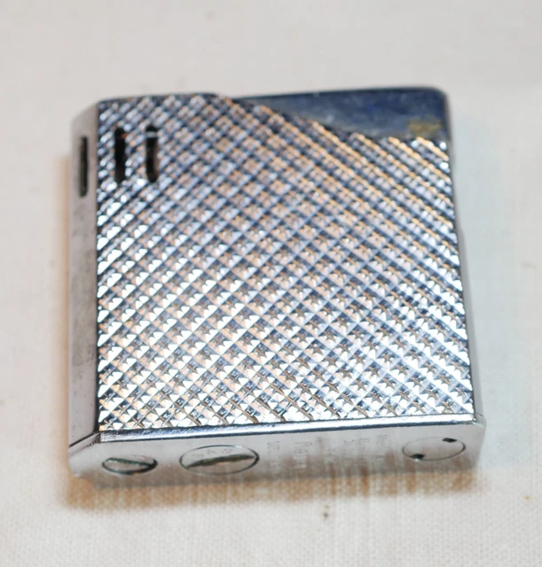 Briquet Lady Gaz Vintage – Environ 1958, Modèle Métal, Style Rétro