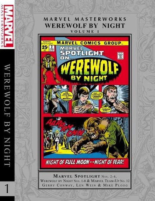 Marvel Masterworks: Werewolf By Night Vol. 1 by Gerry Conway (English) Hardcover