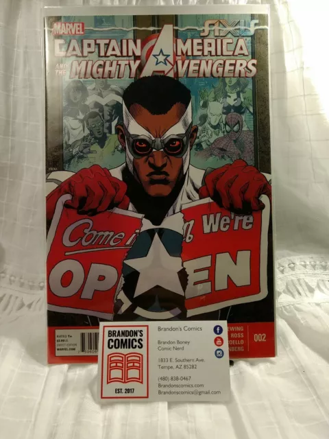 Captain America and The Mighty Avengers #2 (2015) Marvel Comics