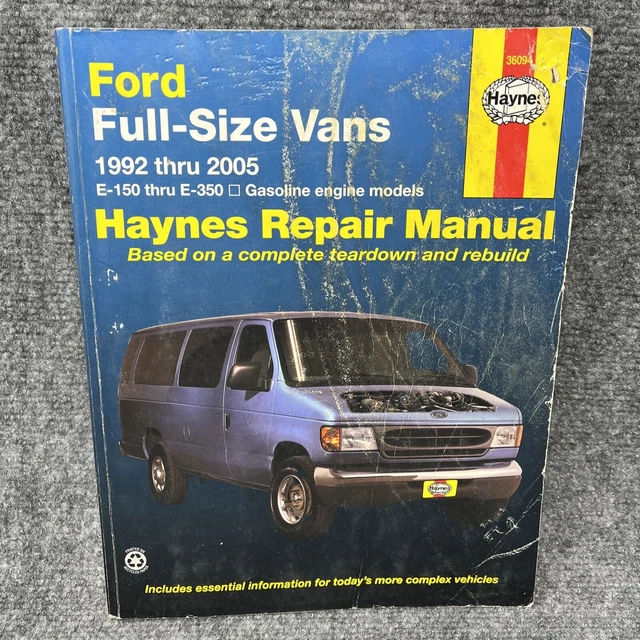 Ford Vans E-150 E-250 E-350 Service Repair Manual 2005 2004 2003 2002 2001 2000
