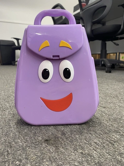 DORA THE EXPLORER Talking Hard Case Backpack With Full Contents Kids dora-the-explorer-talking-hard-case-backpack-with-full-contents-kids