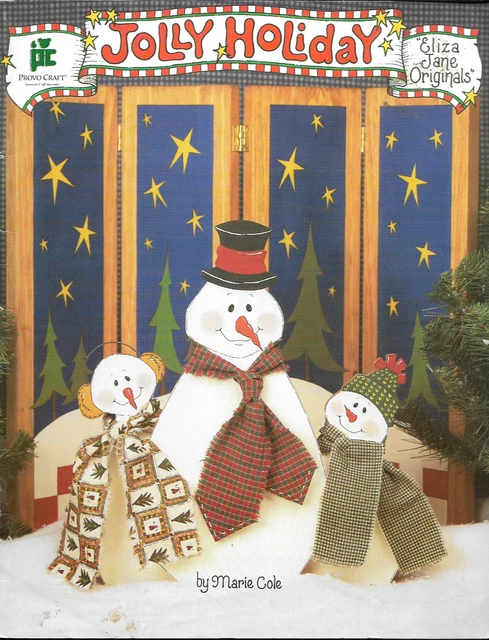 amerikanisches Laubsäge-Heft JOLLY HOLIDAY; Laubsägearbeiten Weihnachten