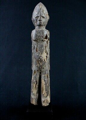 Art Africain Tribal Arte African - Ancien Fétiche Lobi sur Socle - 26,5 Cms ++++