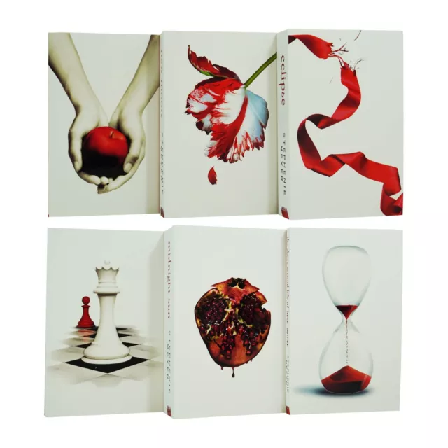 The Twilight Saga von Stephenie Meyer 6 Bücher Set - ab 13 Jahren - Taschenbuch 2