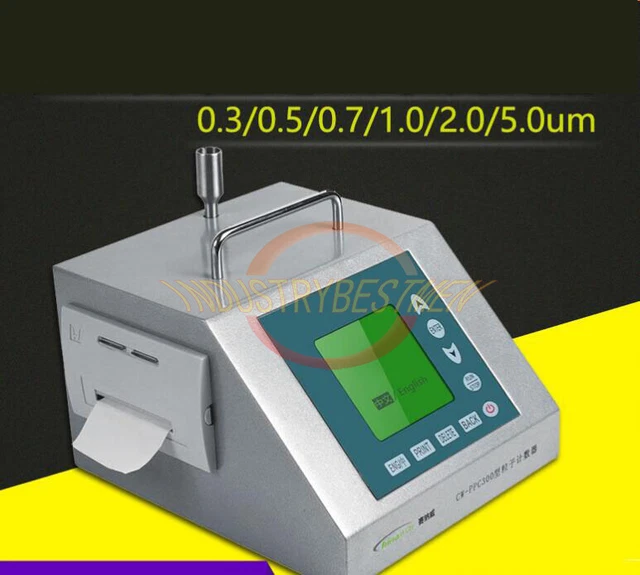 100V-240V CW-PPC300 Portable Dust Laser Particle Counter 3 Channel with Printer