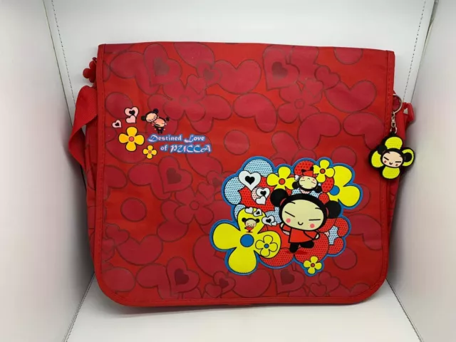Vintage Destined Love of Pucca Messenger Bag BRAND NEW RARE 10