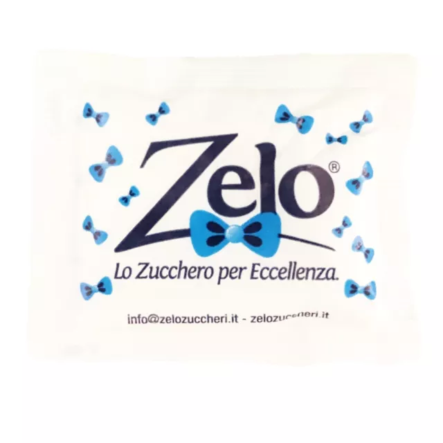 Zelo Zucchero Semolato Extra Fine in Bustine Monodose Pacco da 10 Kg