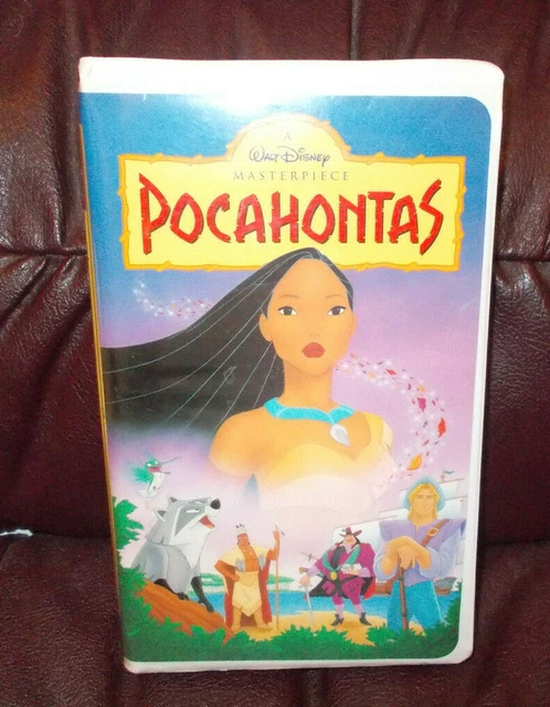 Walt Disney Masterpiece:  Pocahontas (1996 Clamshell Vhs) ~ Free Shipping
