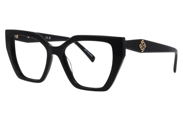 Lunettes De Vue Blumarine VBM873 0700 - Noir Brillant 52/19/140 - Femme Neuves