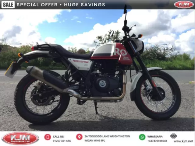 Royal Enfield Scram 411, Demo Now Available, Very Little Use