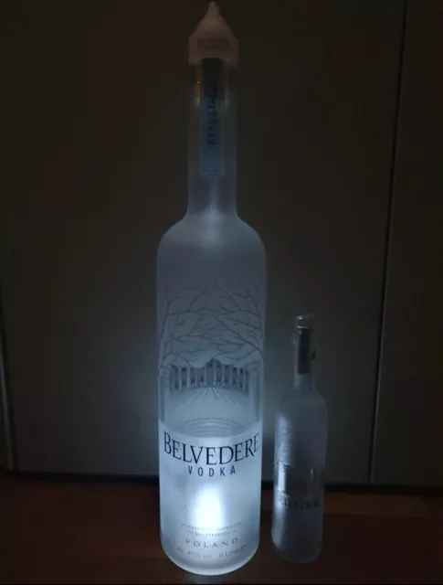 Bottiglia Vuota Vodka Belvedere Luminous 6 Litri / Mathusalem (empty/NO...