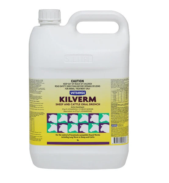 Kilverm Sheep and Cattle Wormer 5 Litre