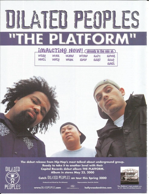 DILATED PEOPLES THE PLATFORM ポスター DILATED PEOPLES THE PLATFORM ポスター Dilated Peoples The Platform