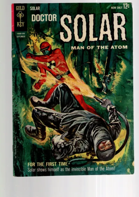 Doctor Solar Man Of The Atom 5    - 1962 Series -  Silver Age    Gold Key