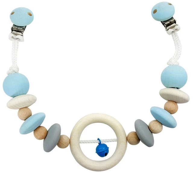 Baby Toy Pram Chain Ring Blue Bxlxh 490x35x70mm New Bassinet Chain