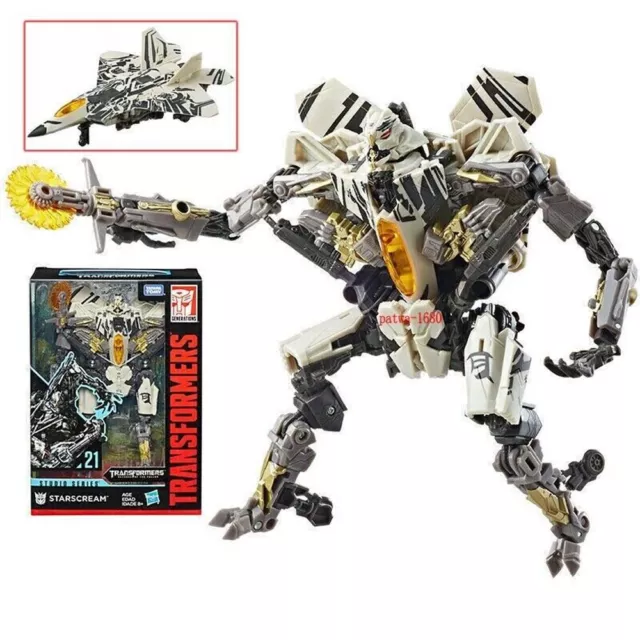 Transformers Studio Series 21 Voyager Class Starscream Action Figure Model Toy