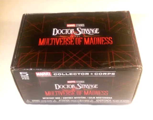 2022 Funko Marvel Collector Corps Doctor Strange Multiverse of Madness Empty Box