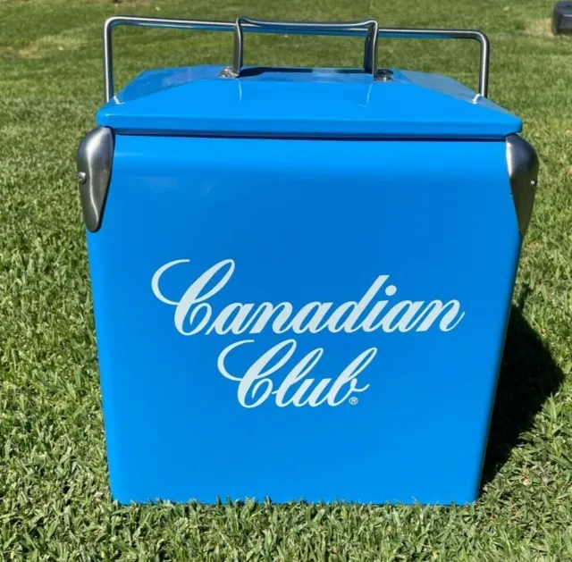 Canadian Club 10 Can Metal Fully Insulated Cooler Esky