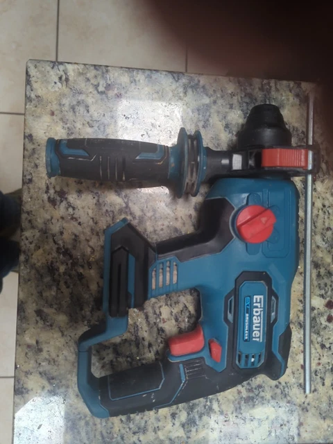 Erbauer 24v cordless clearance sds drill