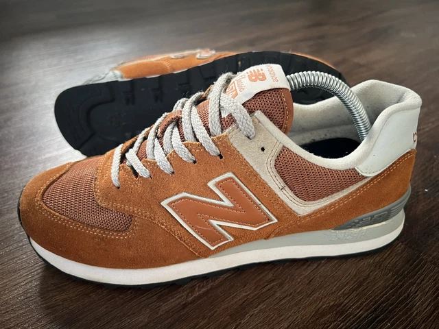NEW BALANCE 574 Sport Mens Trainers UK Size 8 MS574AFB Brown