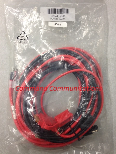 Câble Allumage/haut-parleur Motorola HLN6863B - Pour Radios XTL1500, 2500, 5000, APX7500, 4500, 6500, Neuf